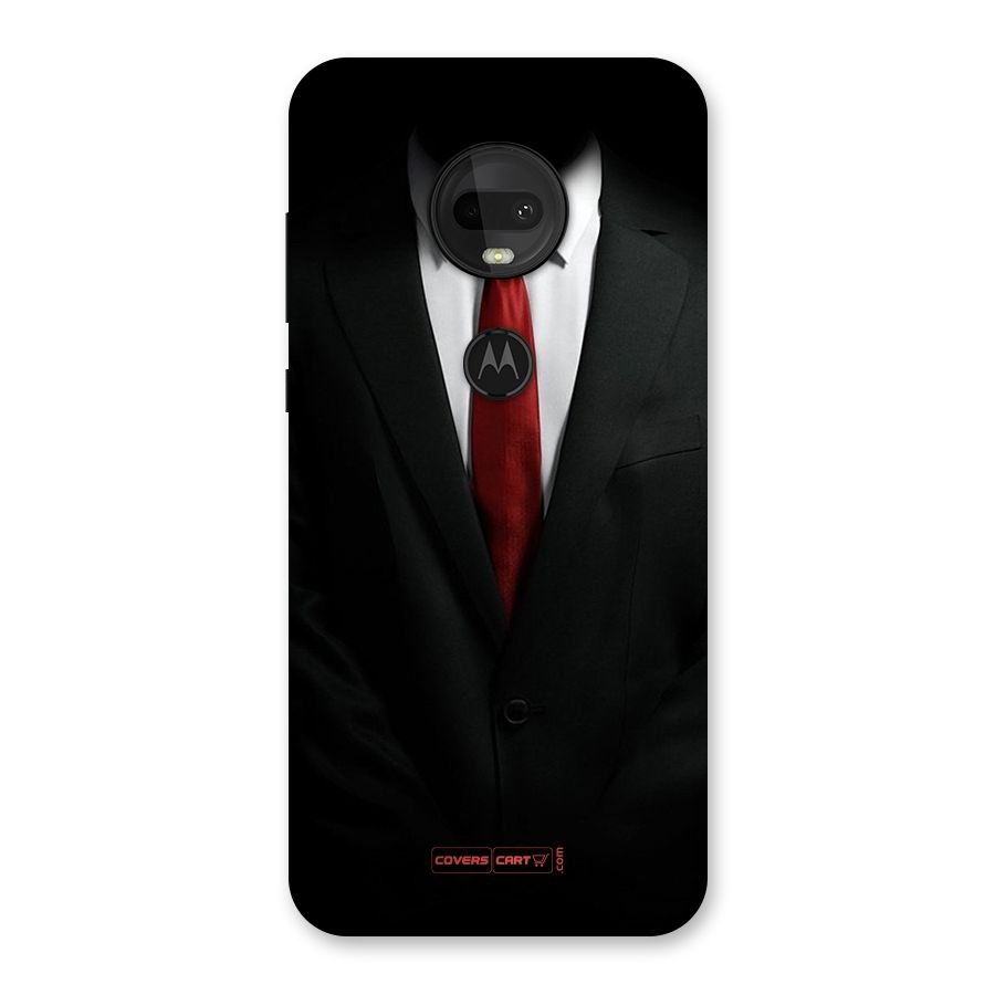 Classic Suit Back Case for Moto G7