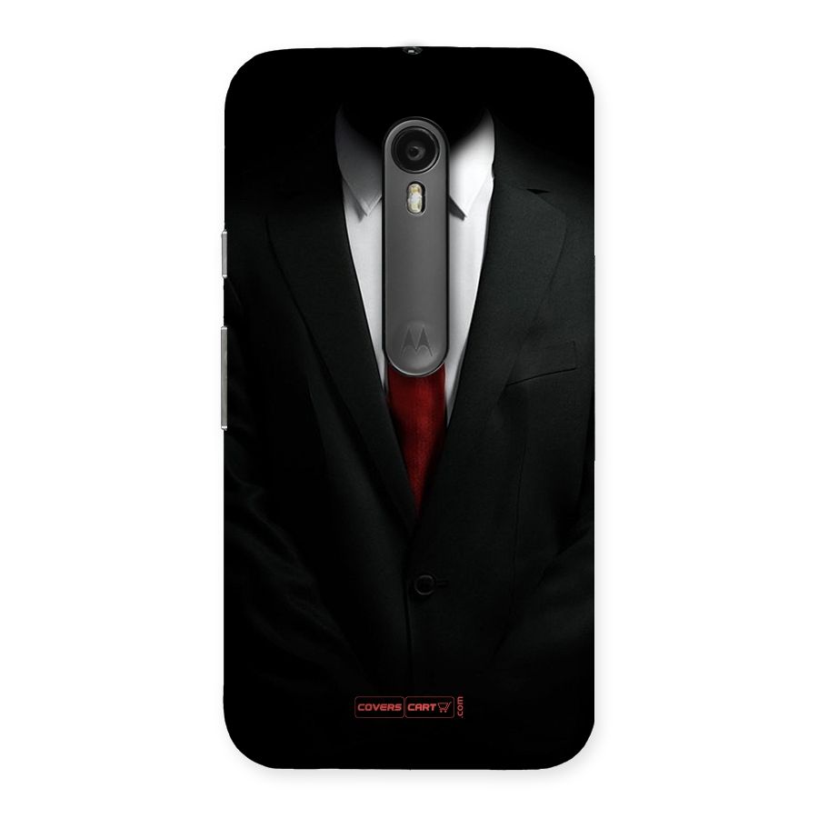 Classic Suit Back Case for Moto G Turbo