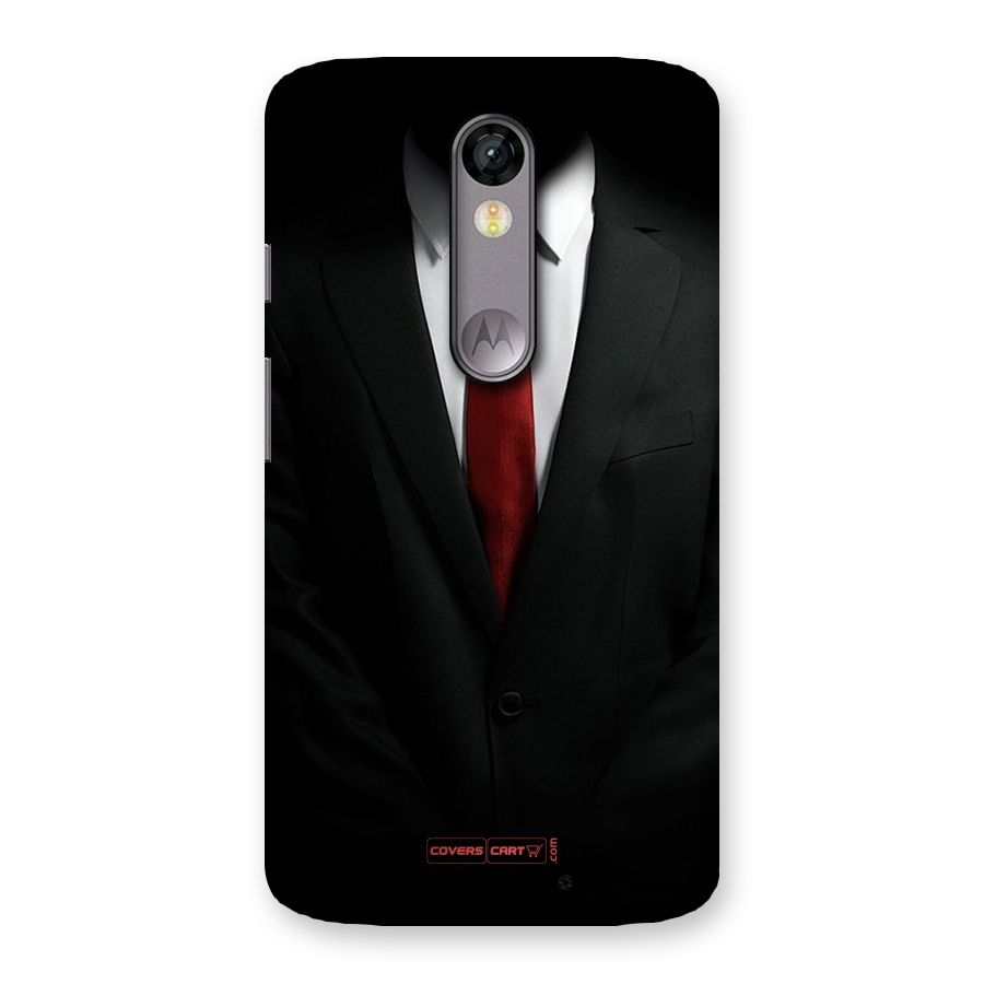 Classic Suit Back Case for Moto X Force