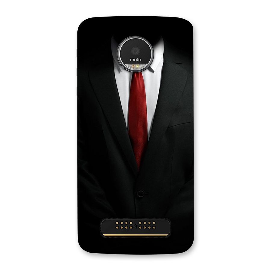 Classic Suit Back Case for Moto Z Play