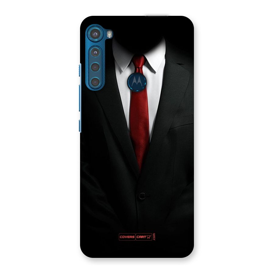 Classic Suit Back Case for Motorola One Fusion Plus