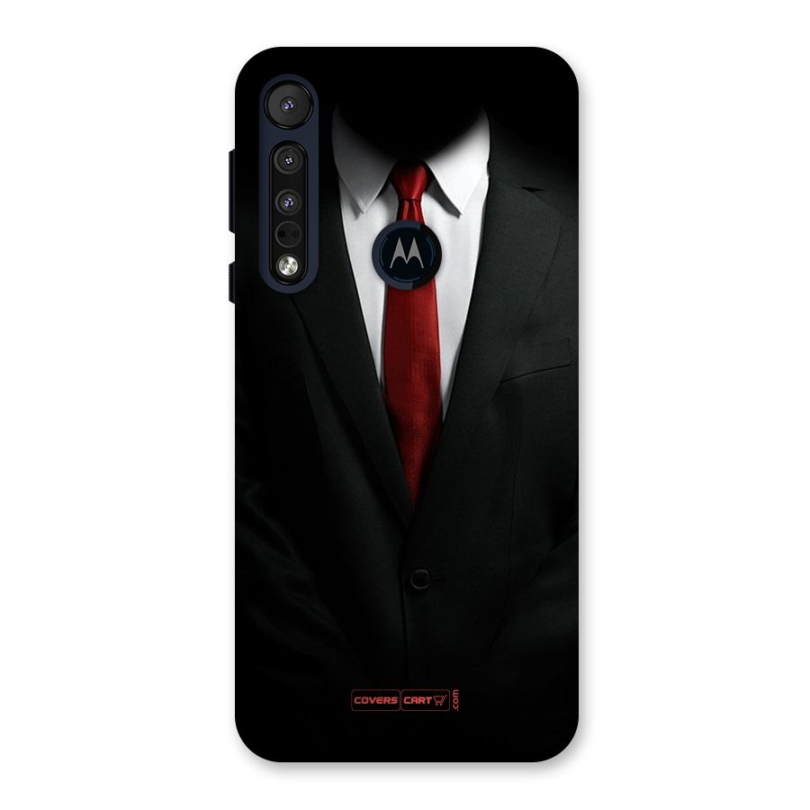 Classic Suit Back Case for Motorola One Macro