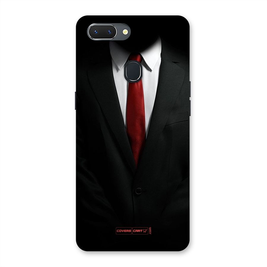 Classic Suit Back Case for Oppo Realme 2