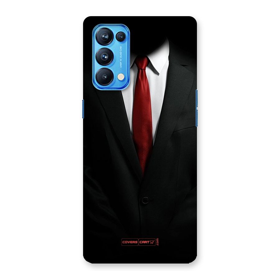 Classic Suit Back Case for Oppo Reno5 Pro 5G