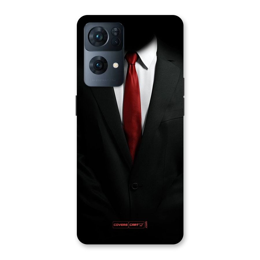 Classic Suit Back Case for Oppo Reno7 Pro 5G