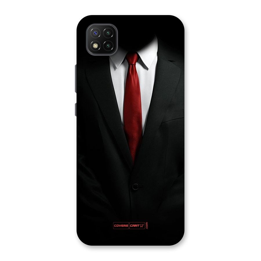 Classic Suit Back Case for Poco C3