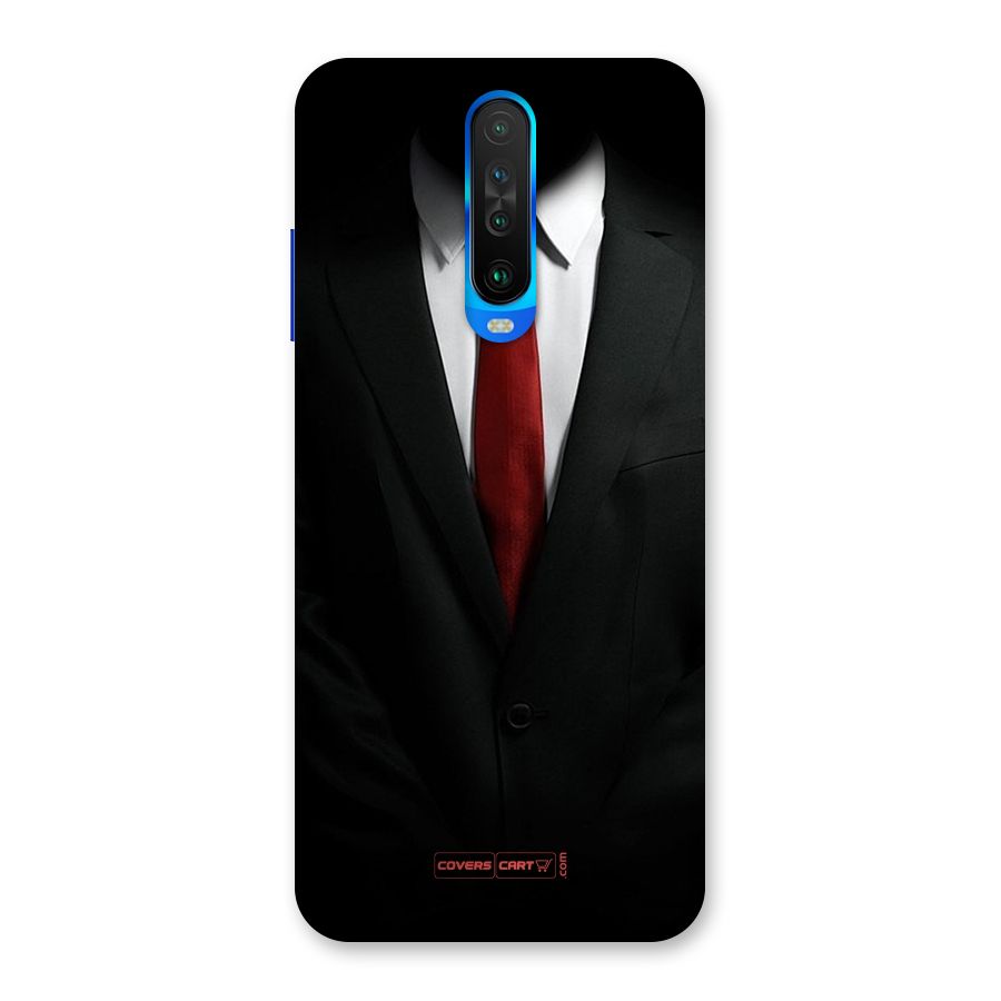 Classic Suit Back Case for Poco X2