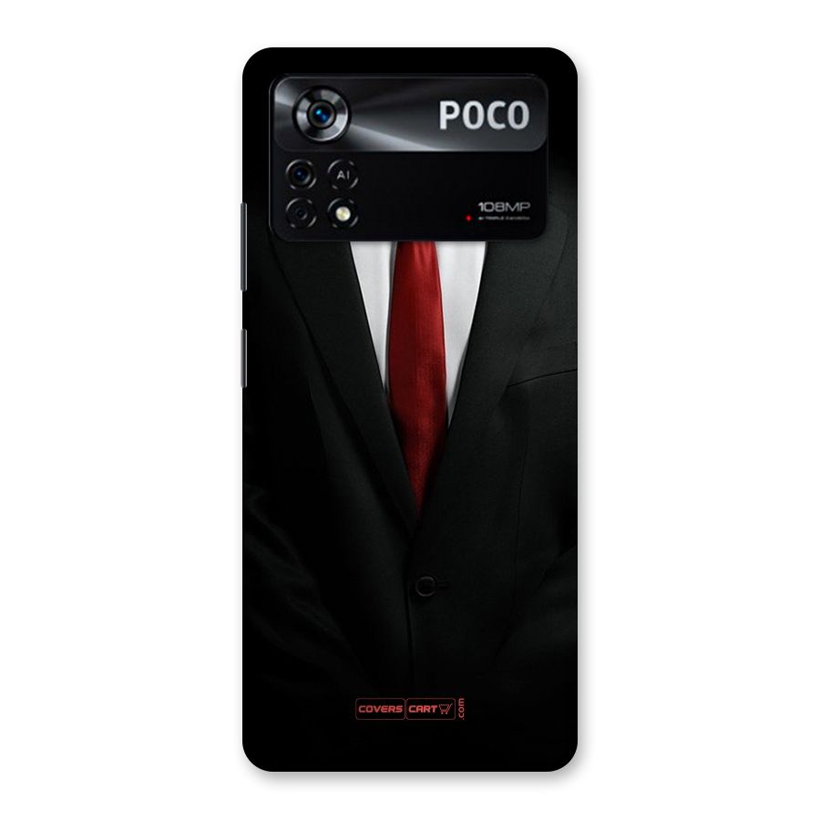Classic Suit Back Case for Poco X4 Pro 5G
