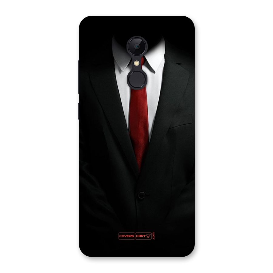 Classic Suit Back Case for Redmi 5