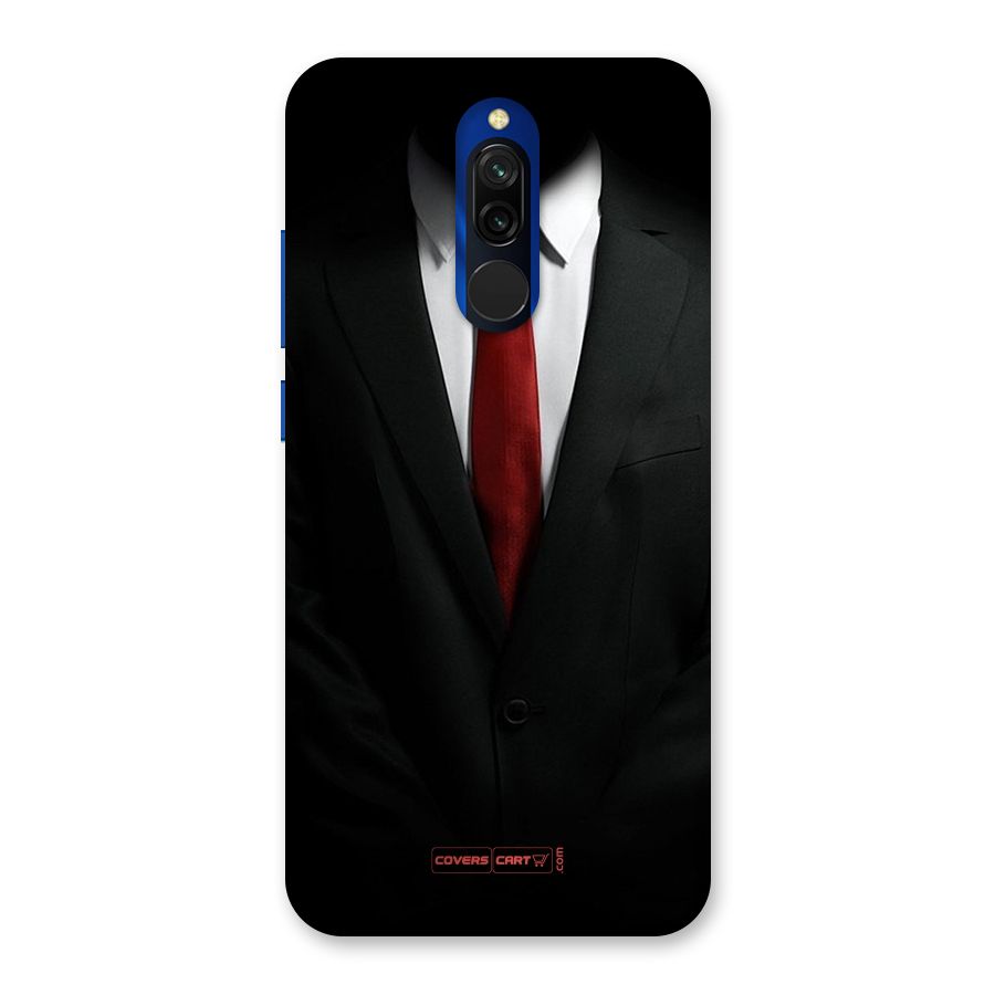 Classic Suit Back Case for Redmi 8