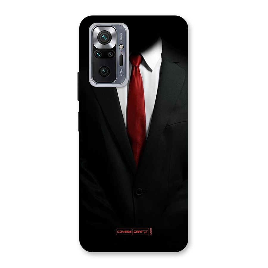 Classic Suit Back Case for Redmi Note 10 Pro Max