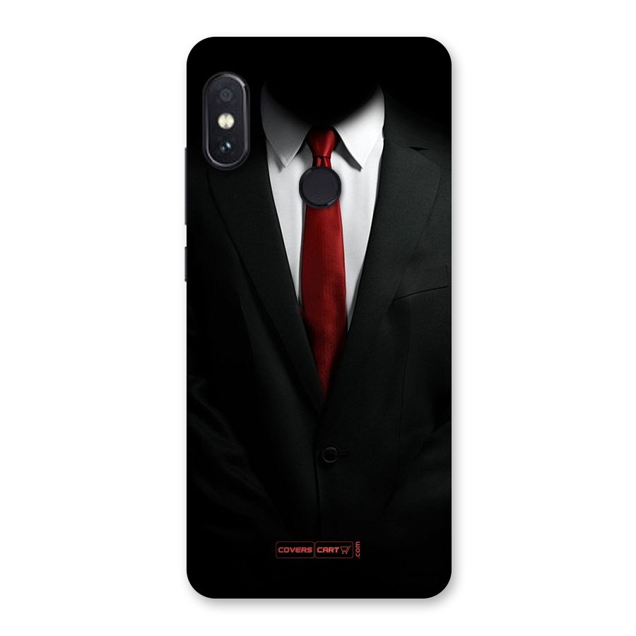 Classic Suit Back Case for Redmi Note 5 Pro