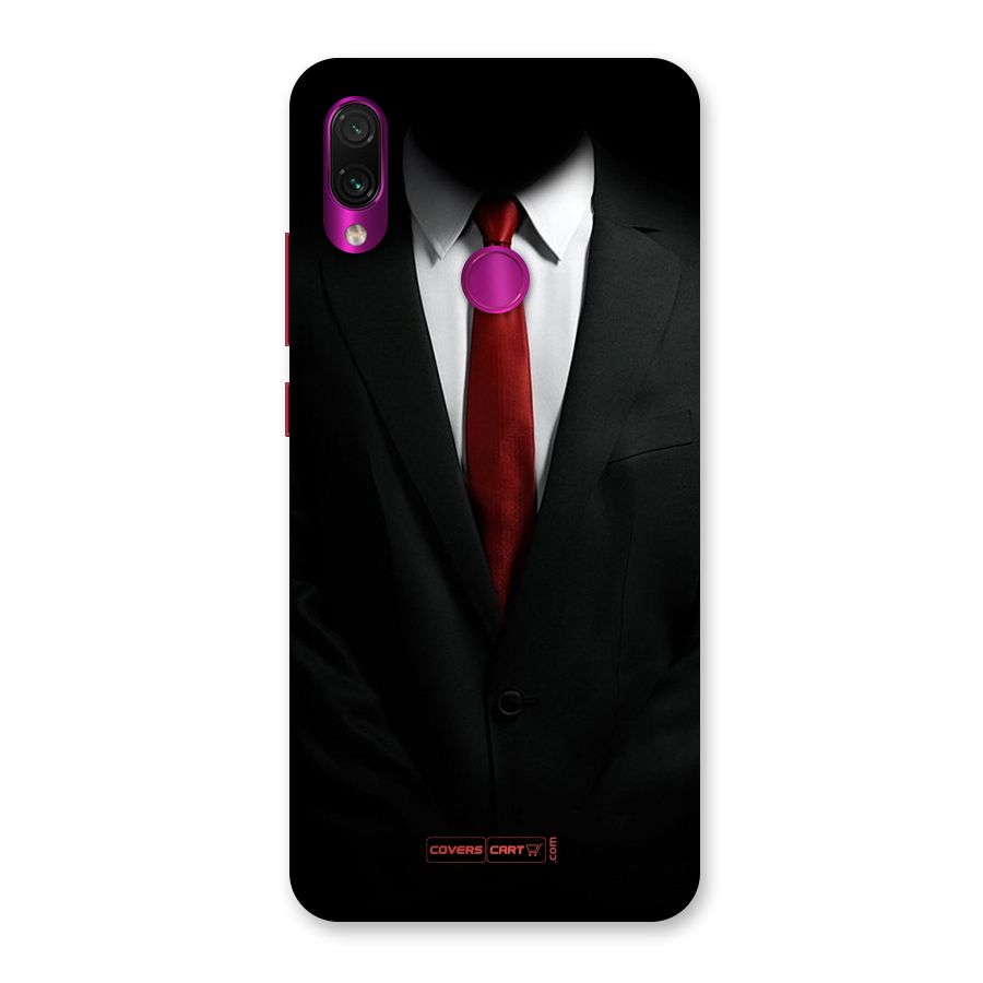 Classic Suit Back Case for Redmi Note 7 Pro