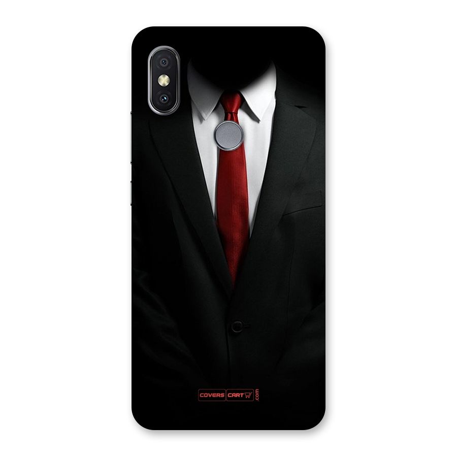Classic Suit Back Case for Redmi Y2
