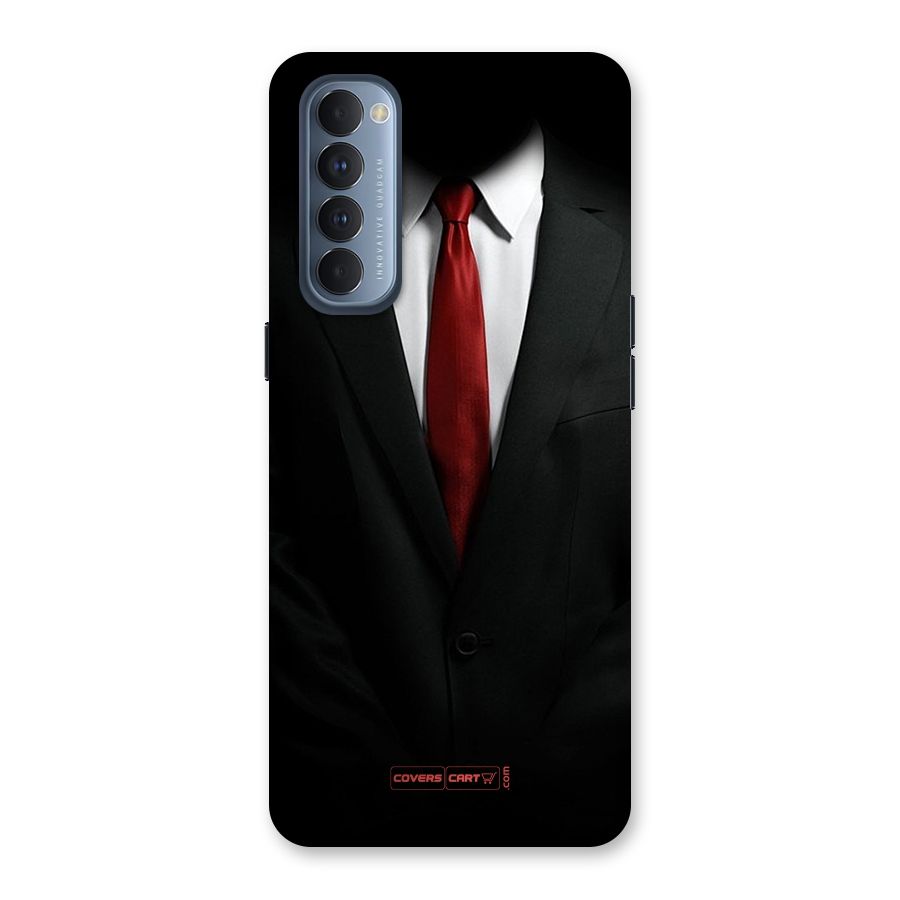 Classic Suit Back Case for Reno4 Pro