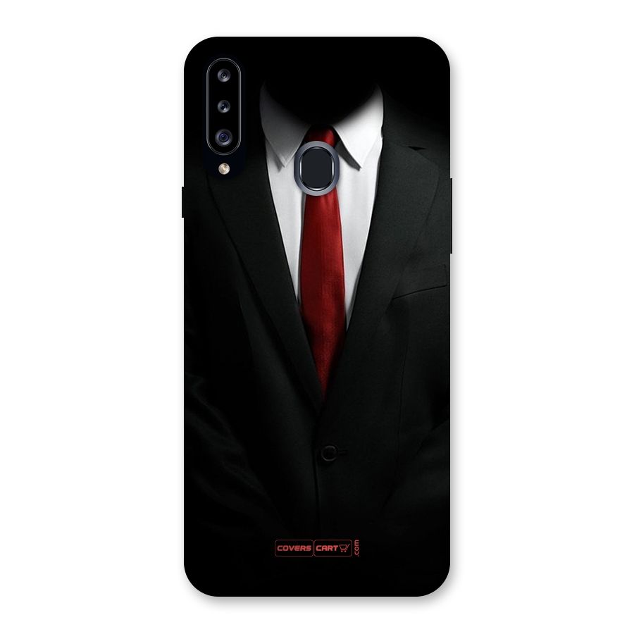 Classic Suit Back Case for Samsung Galaxy A20s