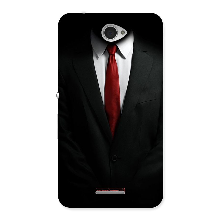 Classic Suit Back Case for Sony Xperia E4
