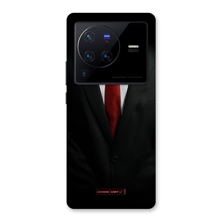 Classic Suit Back Case for Vivo X80 Pro