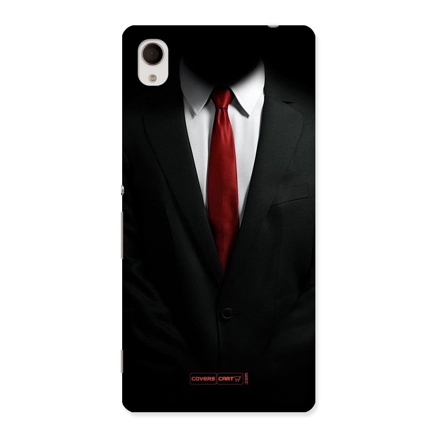 Classic Suit Back Case for Xperia M4 Aqua