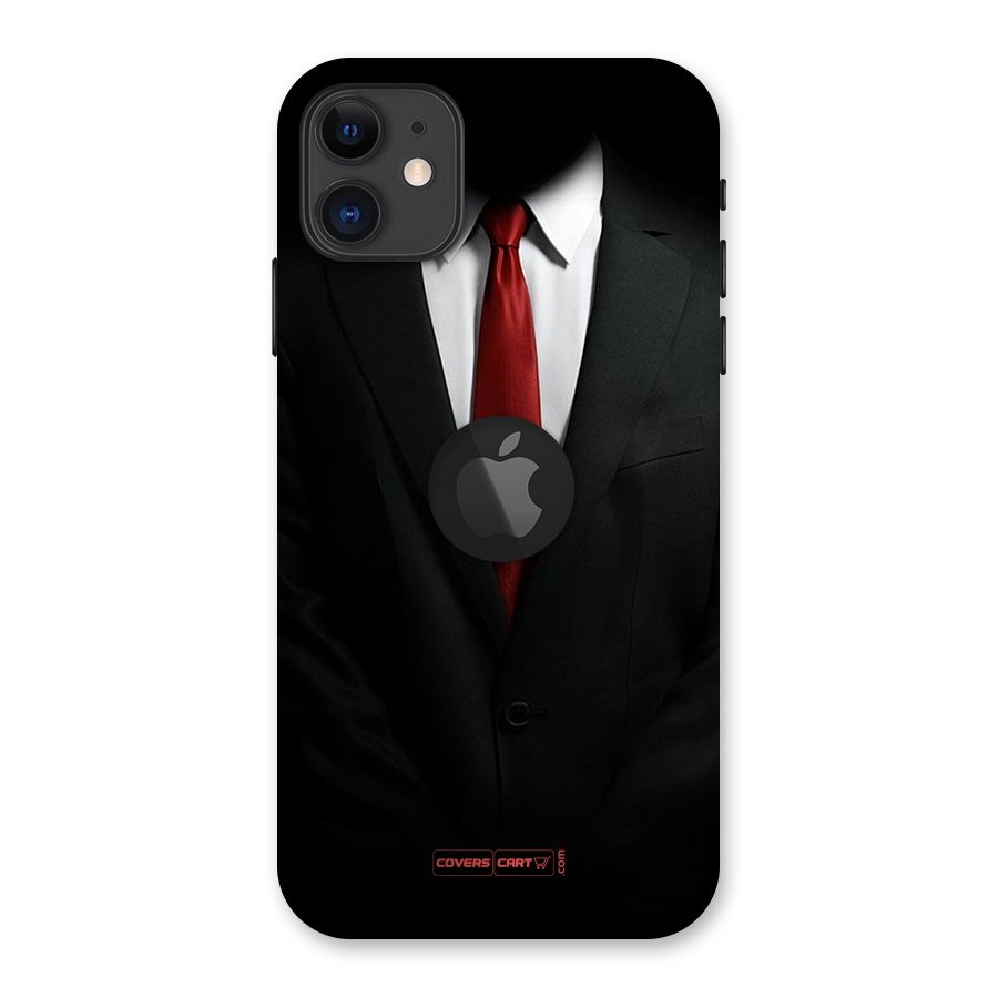 Classic Suit Back Case for iPhone 11 Logo Cut