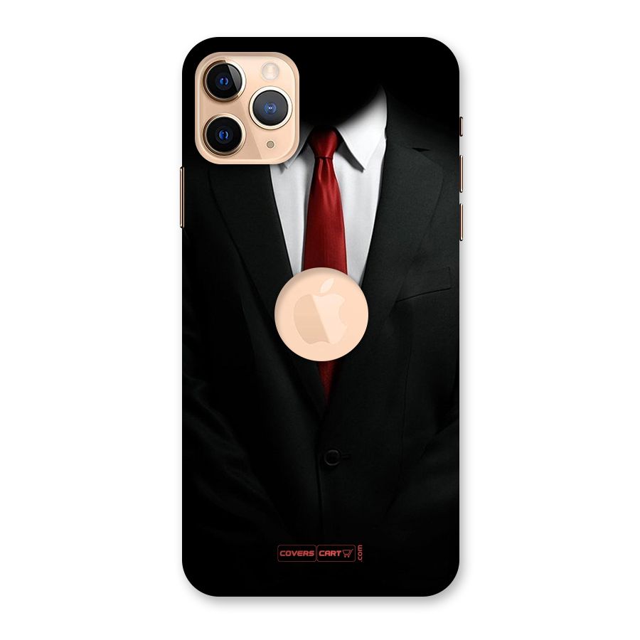 Classic Suit Back Case for iPhone 11 Pro Max Logo Cut