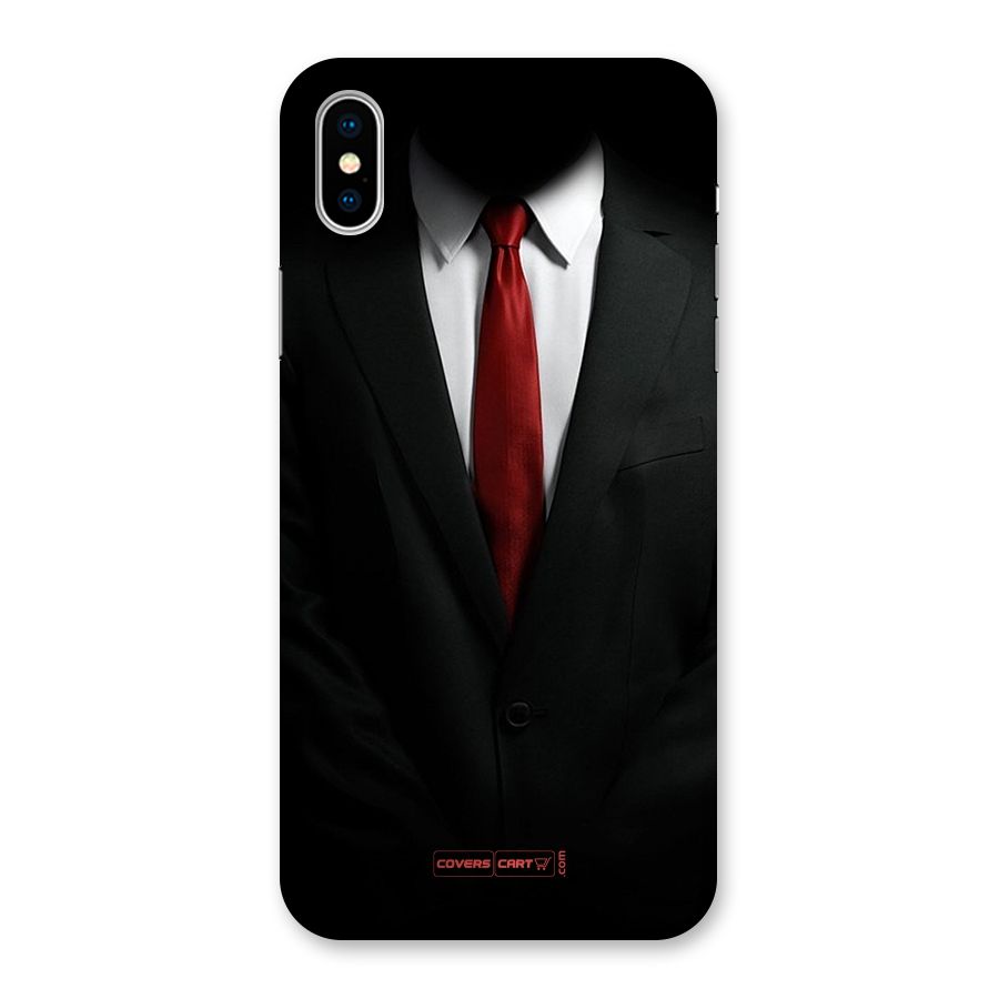 Classic Suit Back Case for iPhone XS