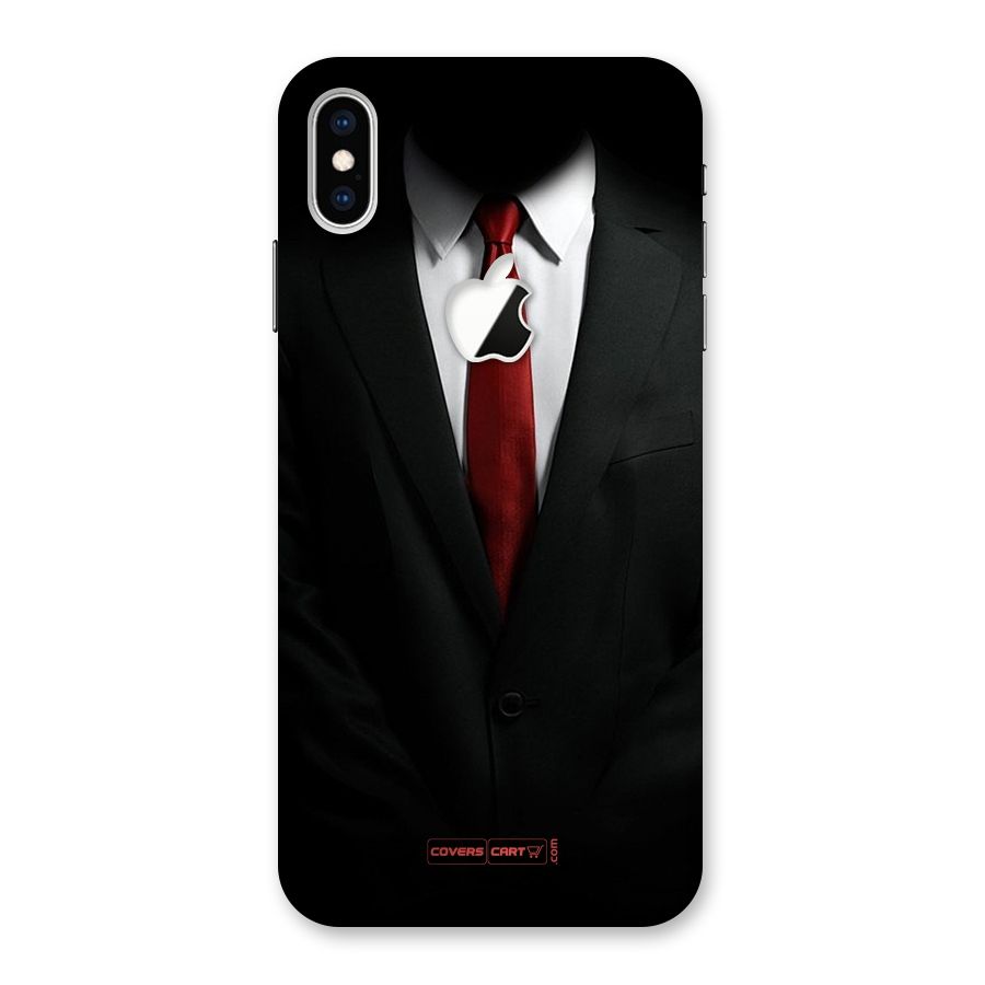 Classic Suit Back Case for iPhone XS Max Apple Cut