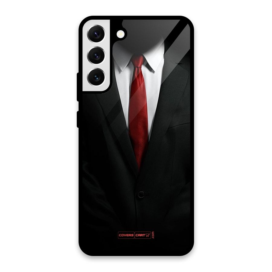 Classic Suit Glass Back Case for Galaxy S22 Plus 5G