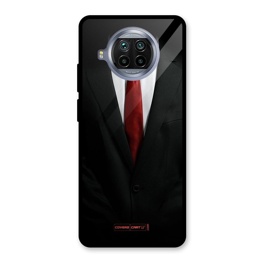 Classic Suit Glass Back Case for Mi 10i