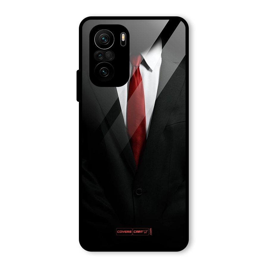 Classic Suit Glass Back Case for Mi 11X Pro