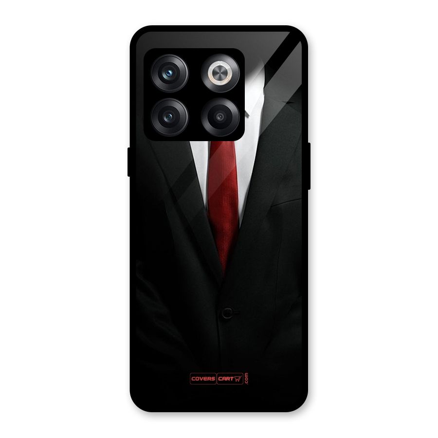 Classic Suit Glass Back Case for OnePlus 10T
