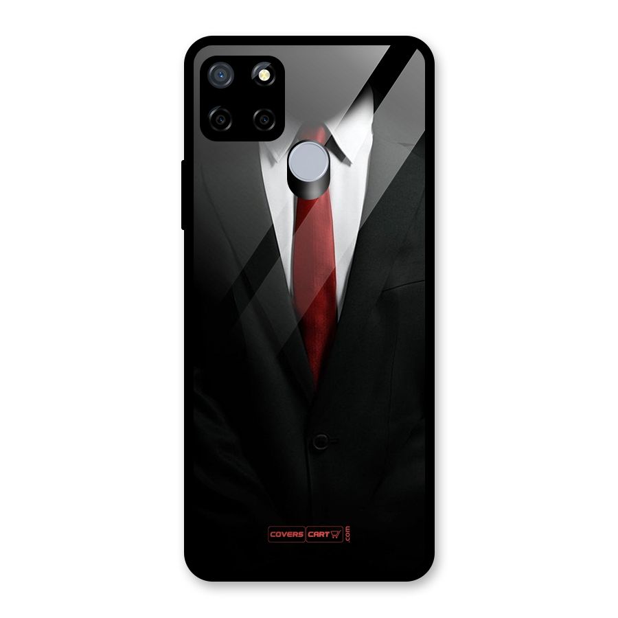 Classic Suit Glass Back Case for Realme C12