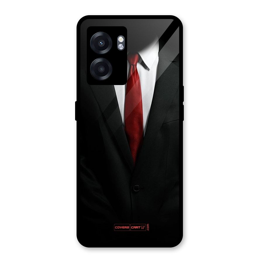 Classic Suit Glass Back Case for Realme Narzo 50 5G