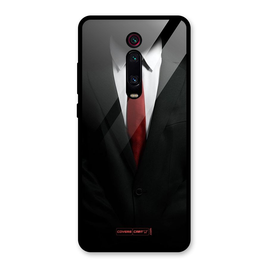 Classic Suit Glass Back Case for Redmi K20