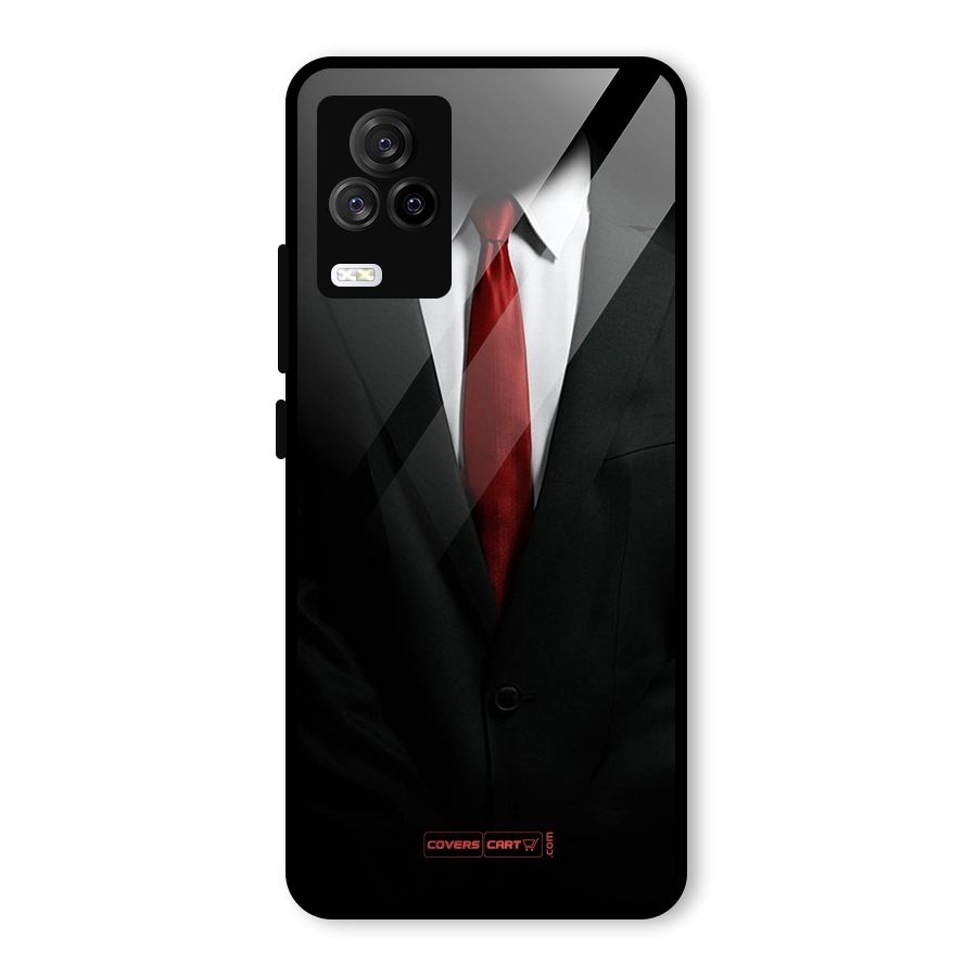 Classic Suit Glass Back Case for Vivo iQOO 7 Legend 5G