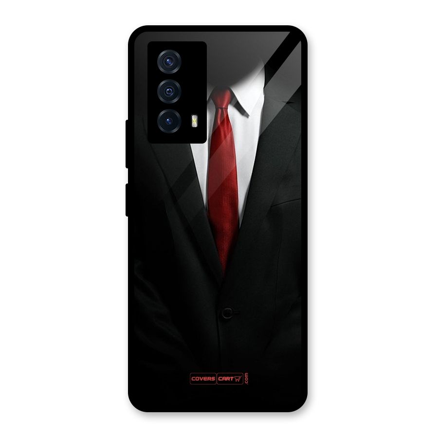 Classic Suit Glass Back Case for Vivo iQOO Z5