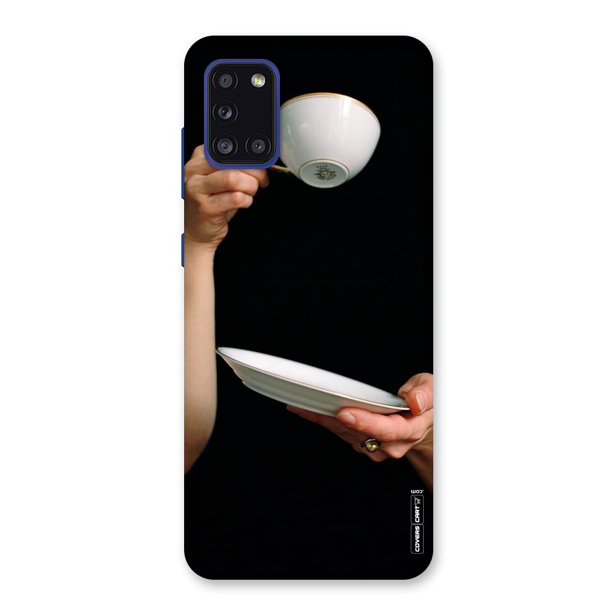 Classic Tea Cup Back Case for Galaxy A31