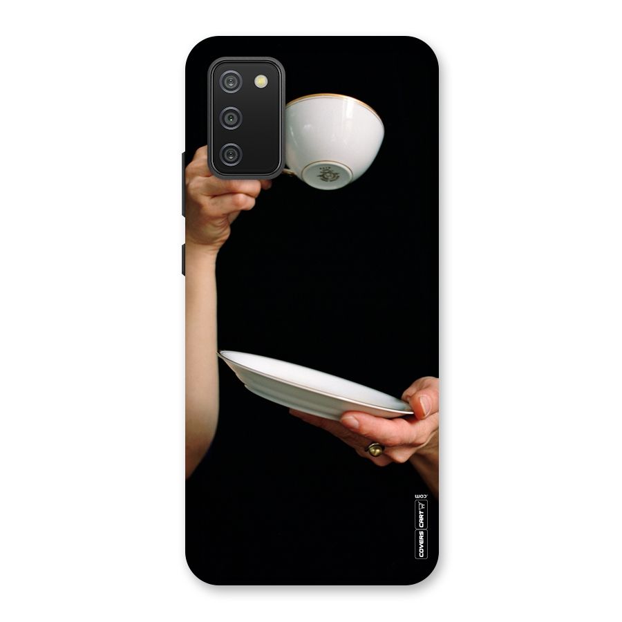 Classic Tea Cup Back Case for Galaxy M02s