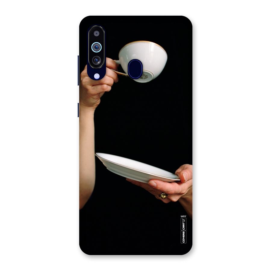 Classic Tea Cup Back Case for Galaxy M40