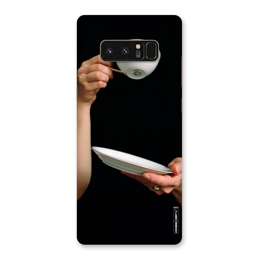 Classic Tea Cup Back Case for Galaxy Note 8