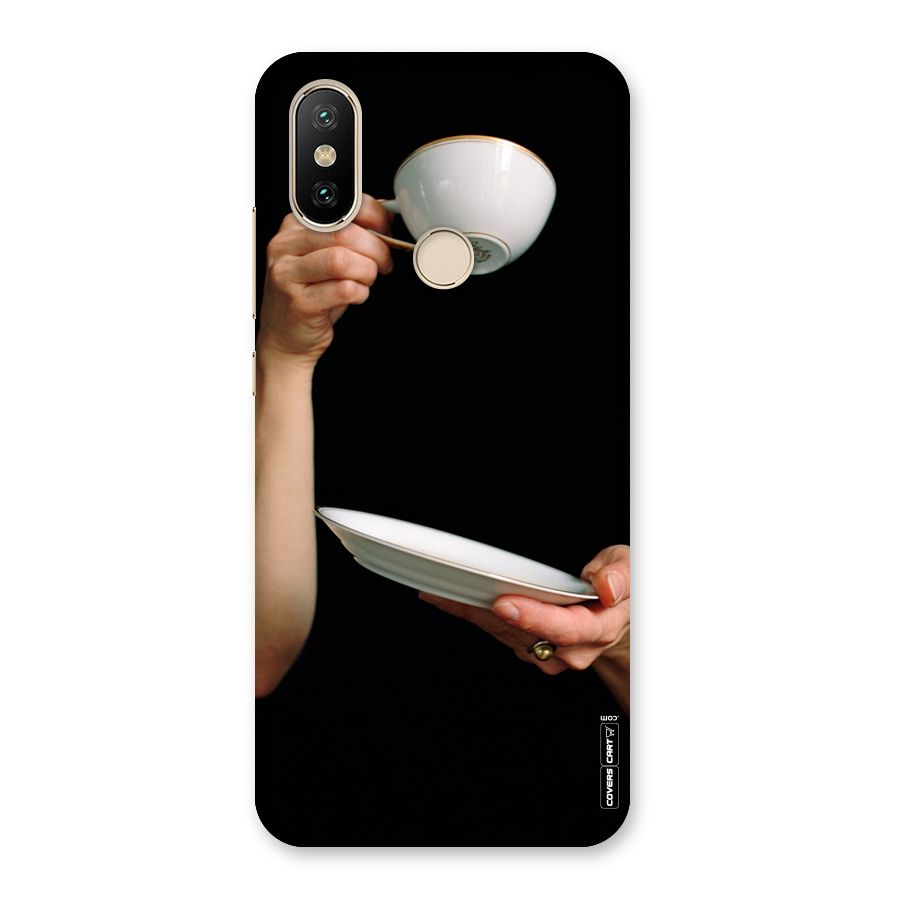 Classic Tea Cup Back Case for Mi A2