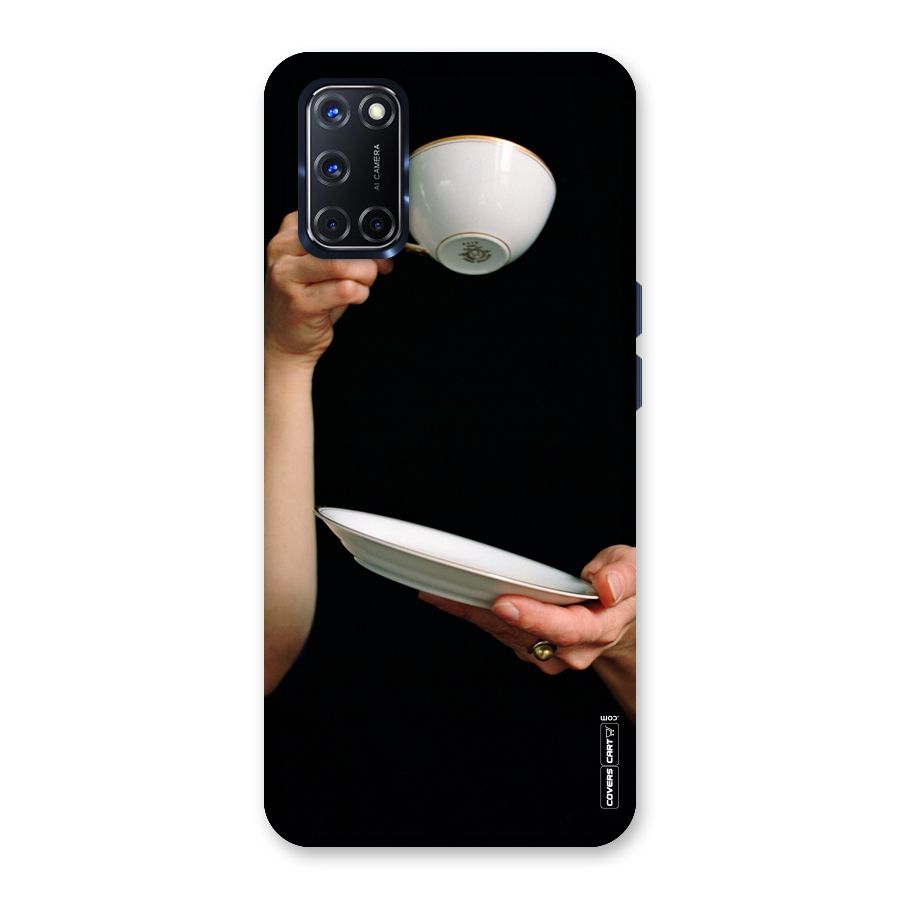 Classic Tea Cup Back Case for Oppo A52