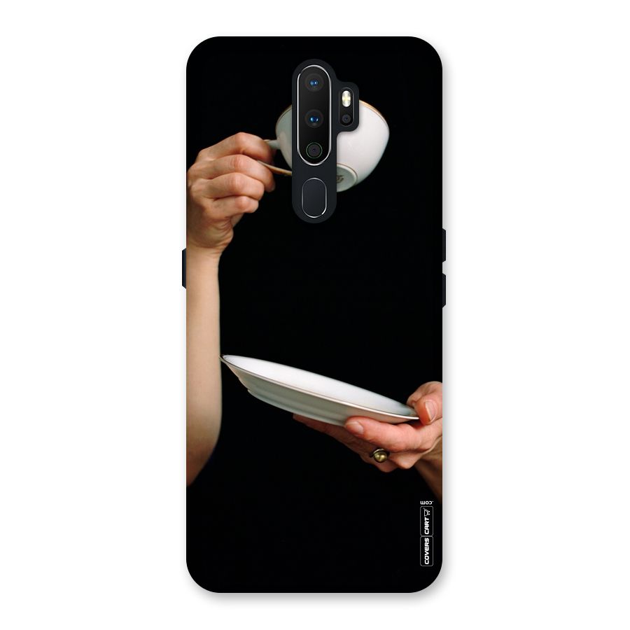 Classic Tea Cup Back Case for Oppo A5 (2020)
