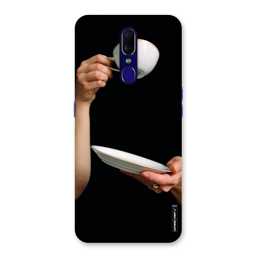 Classic Tea Cup Back Case for Oppo F11