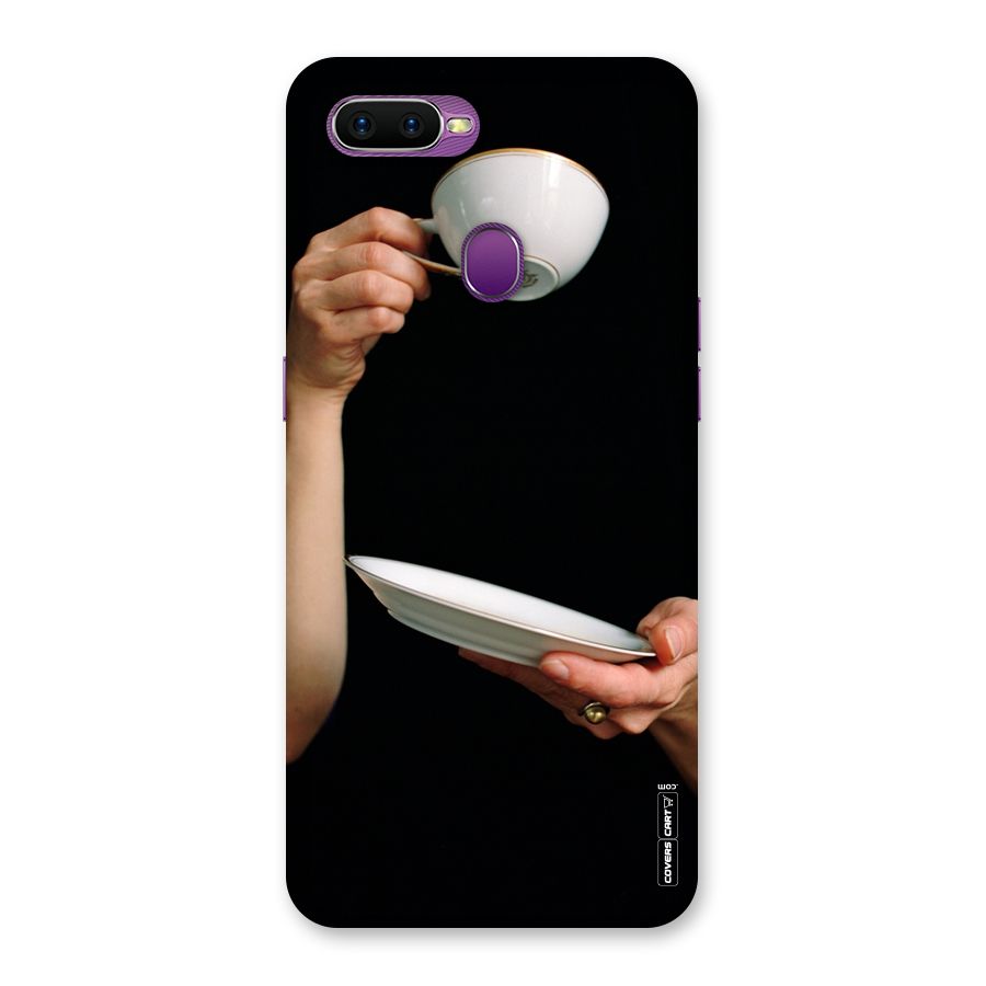 Classic Tea Cup Back Case for Oppo F9
