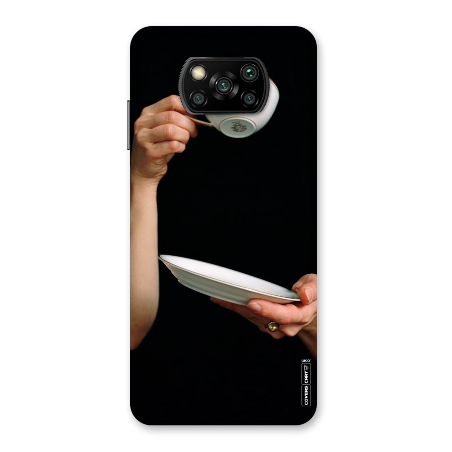 Classic Tea Cup Back Case for Poco X3