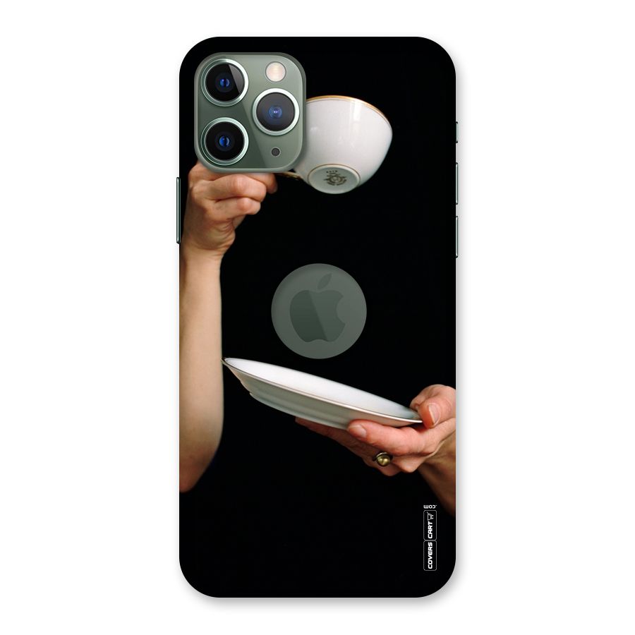 Classic Tea Cup Back Case for iPhone 11 Pro Logo  Cut