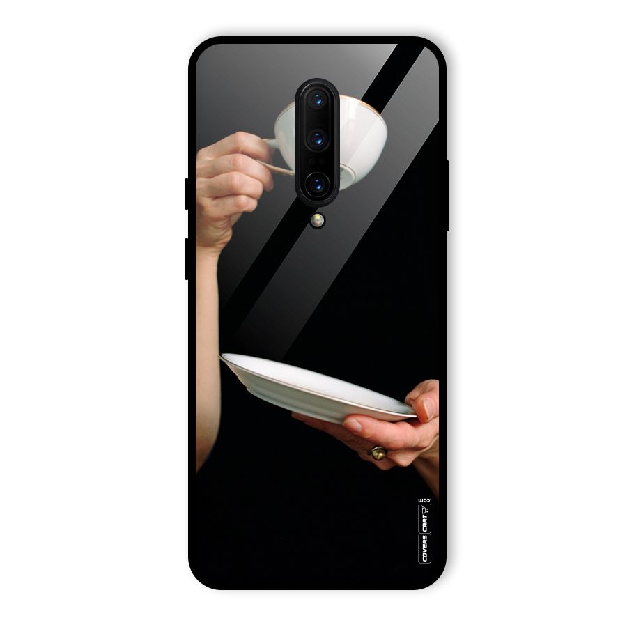 Classic Tea Cup Glass Back Case for OnePlus 7 Pro
