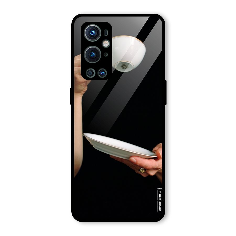 Classic Tea Cup Glass Back Case for OnePlus 9 Pro