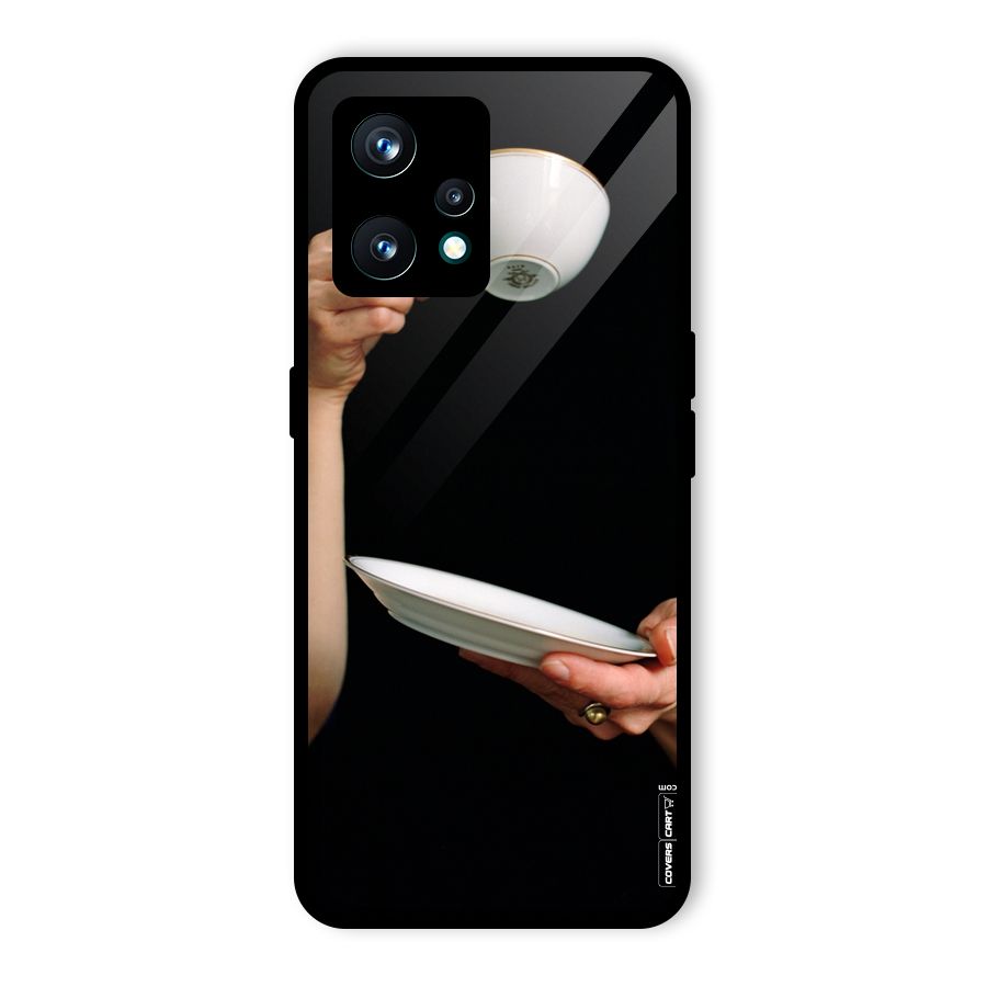 Classic Tea Cup Glass Back Case for Realme 9 Pro Plus 5G